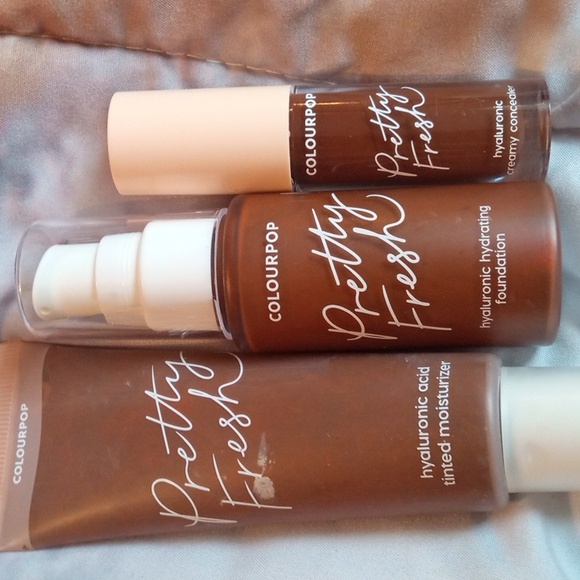 This is a bundle of 3 Colourpop Pretty Fresh. - Picture 2 of 2